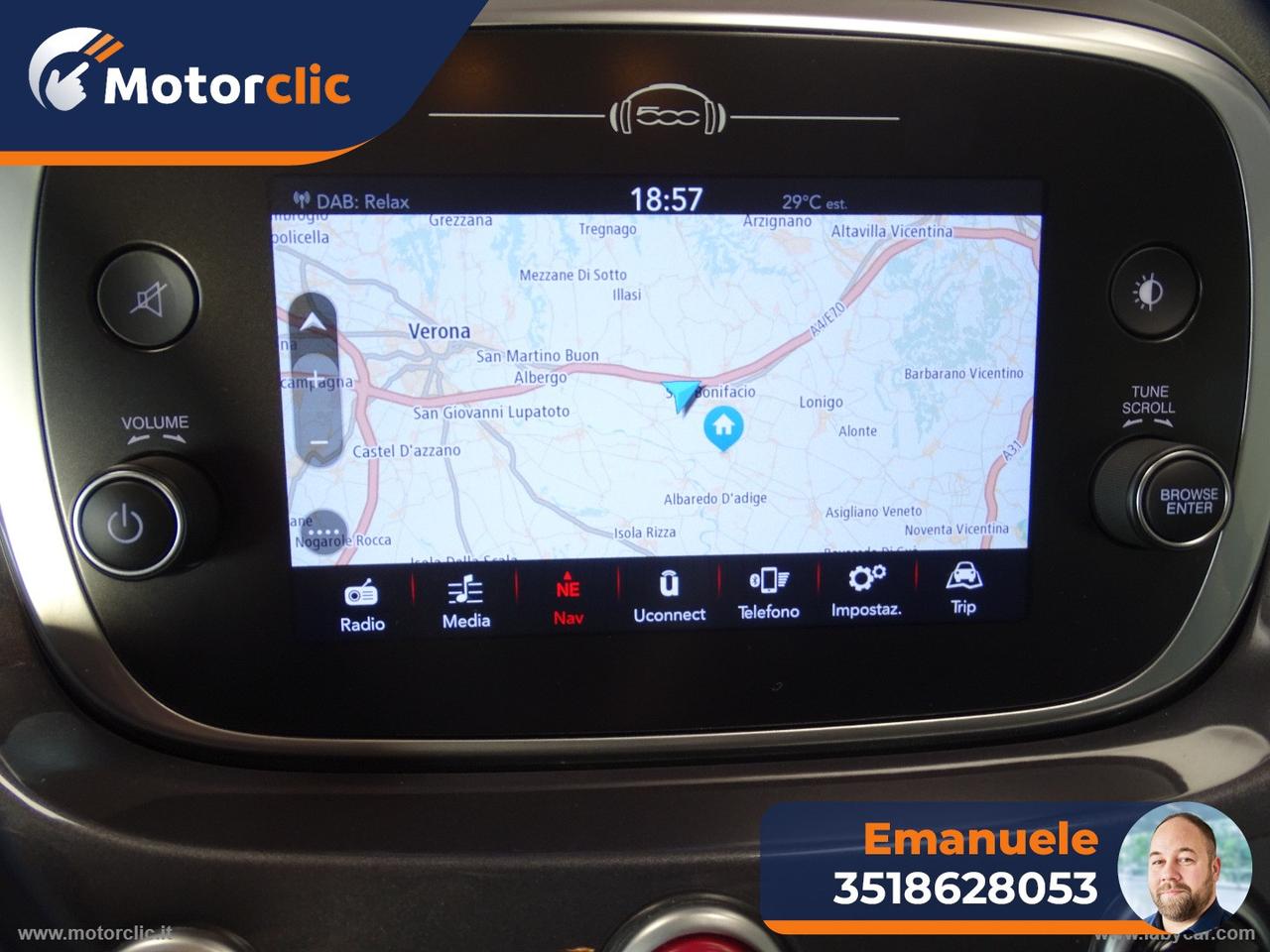 FIAT 500X 1.3 M.Jet 95 CV Lounge