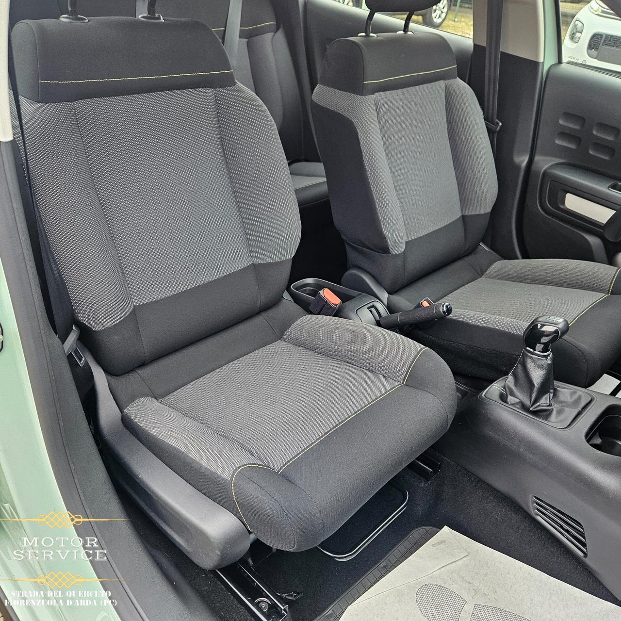 Citroen C3 verde TIFFANY 1.2 benz 66000KM DA 99€ MESE