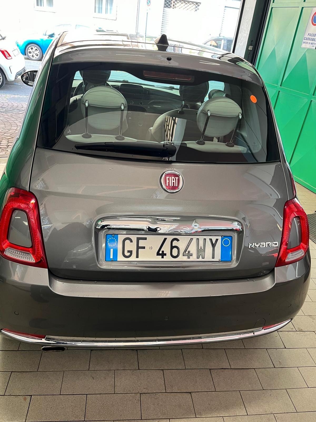 Fiat 500 1.0 Hybrid Dolcevita garanzia car play pelle