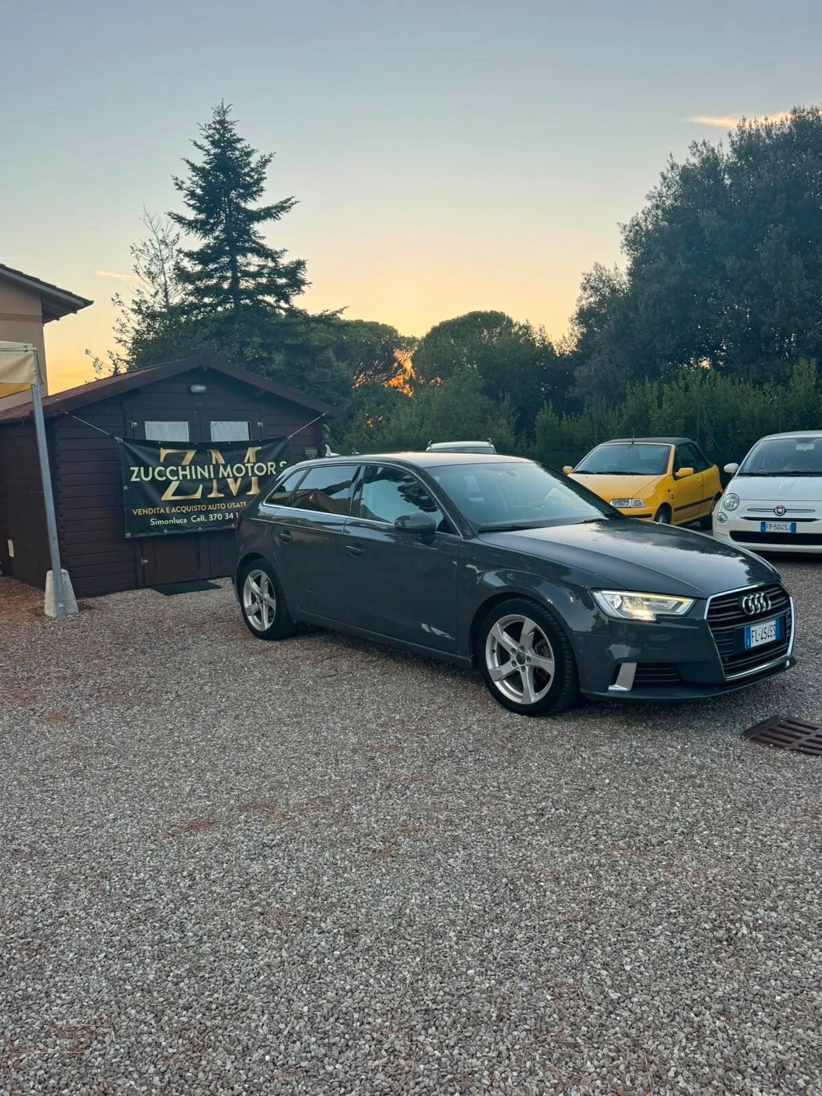 Audi A3 SPB 1.6 TDI Sport GANCIO TRAINO DI SERIE !!