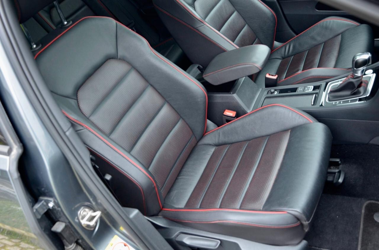 VOLKSWAGEN GOLF 7.5 GTI PERFORMANCE 2.0 TSI 245cv DSG, SERVICE CON FATTURE, TETTO, DCC, FULL PELLE, FARI FULL LED, 19", PERMUTE