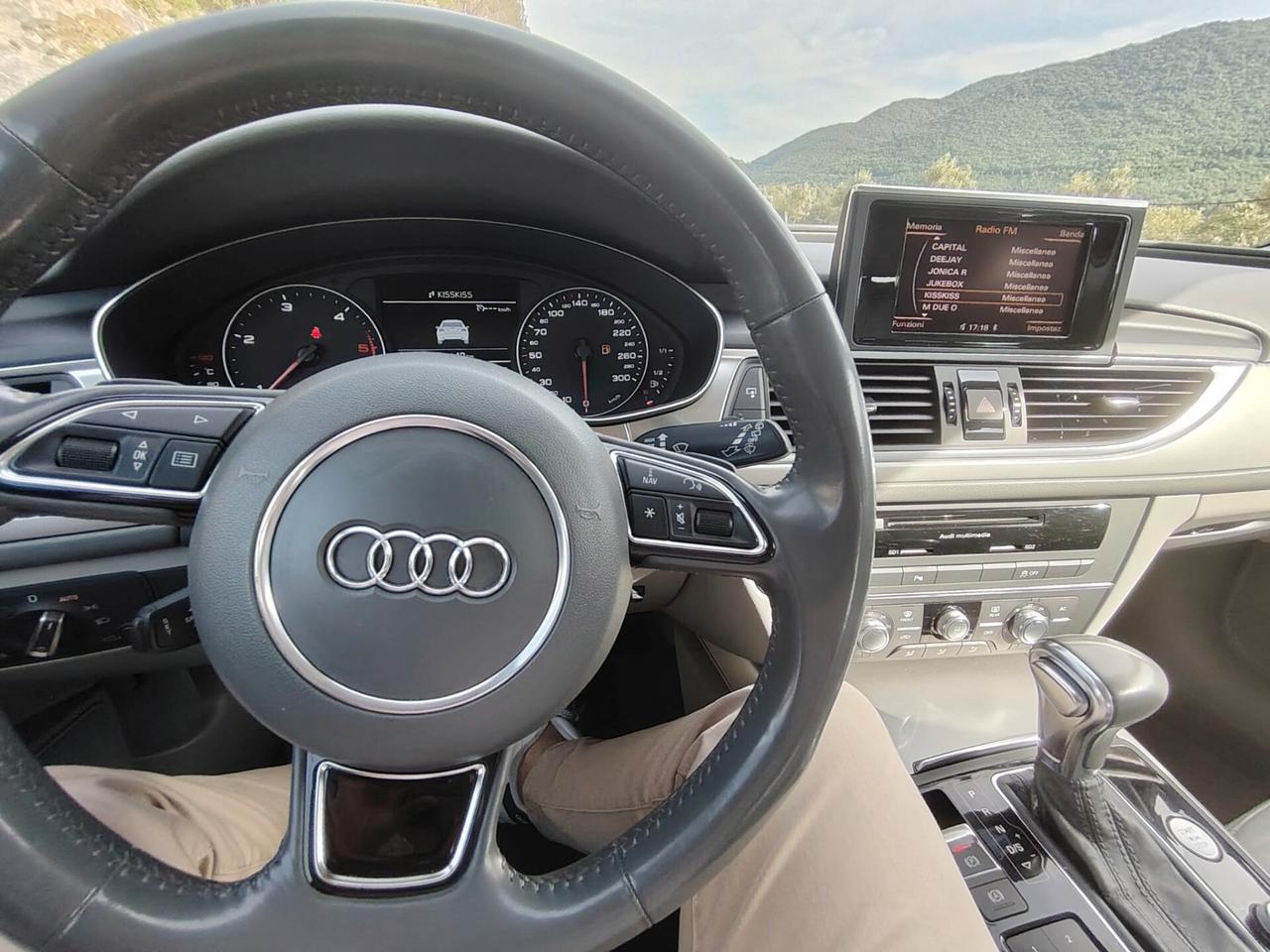 Audi A6 2.0 TDI 177 CV multitronic Advanced-Pelle Beige-Tagliandi regolari-