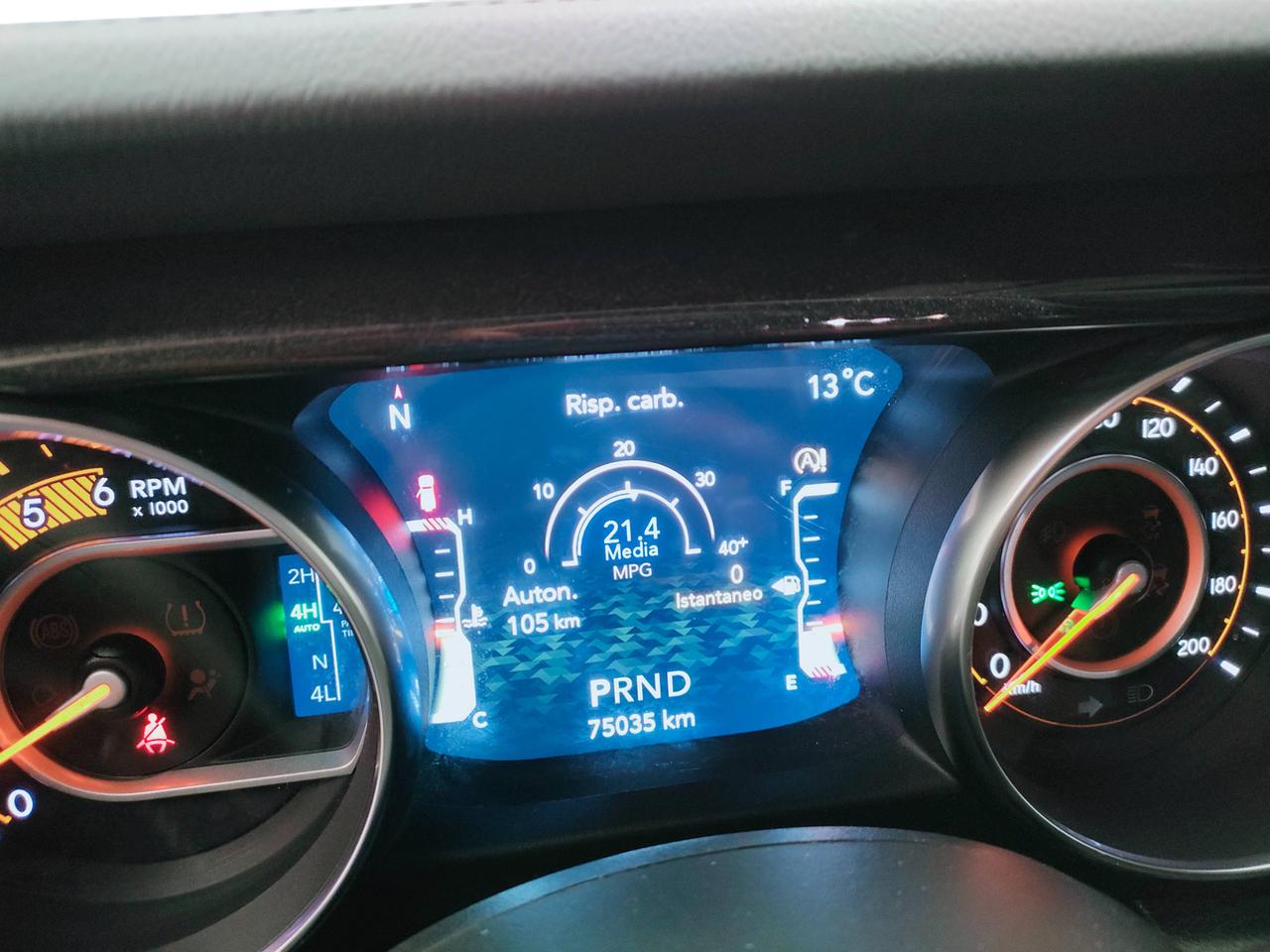 JEEP Wrangler IV 2018 Unlimited - Wrangler Unlimited 2.2 mjt II Night Eagle auto