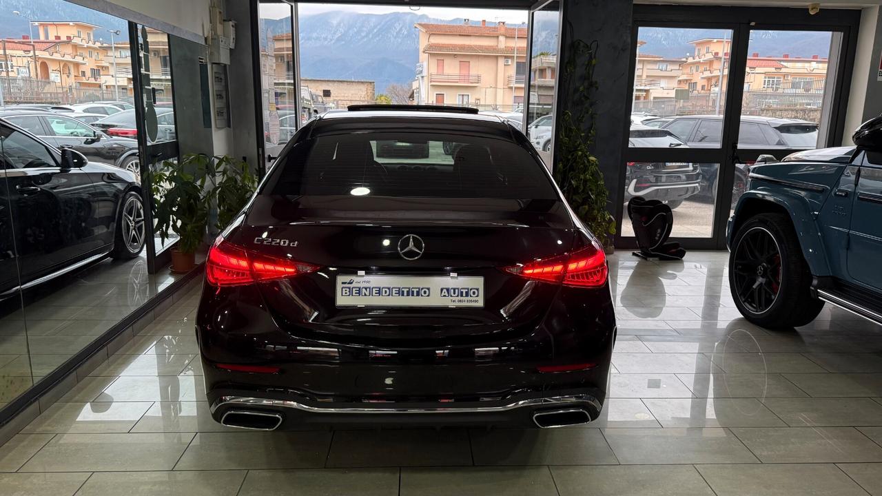 MERCEDES C 220 D TETTO IBRIDO/DIESEL