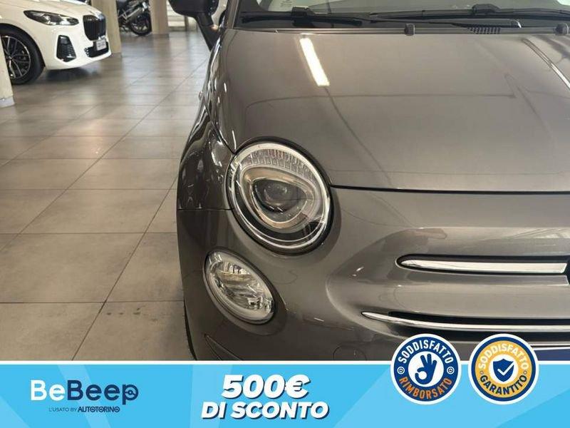 FIAT 500 1.2 LOUNGE S&S 69CV MY19