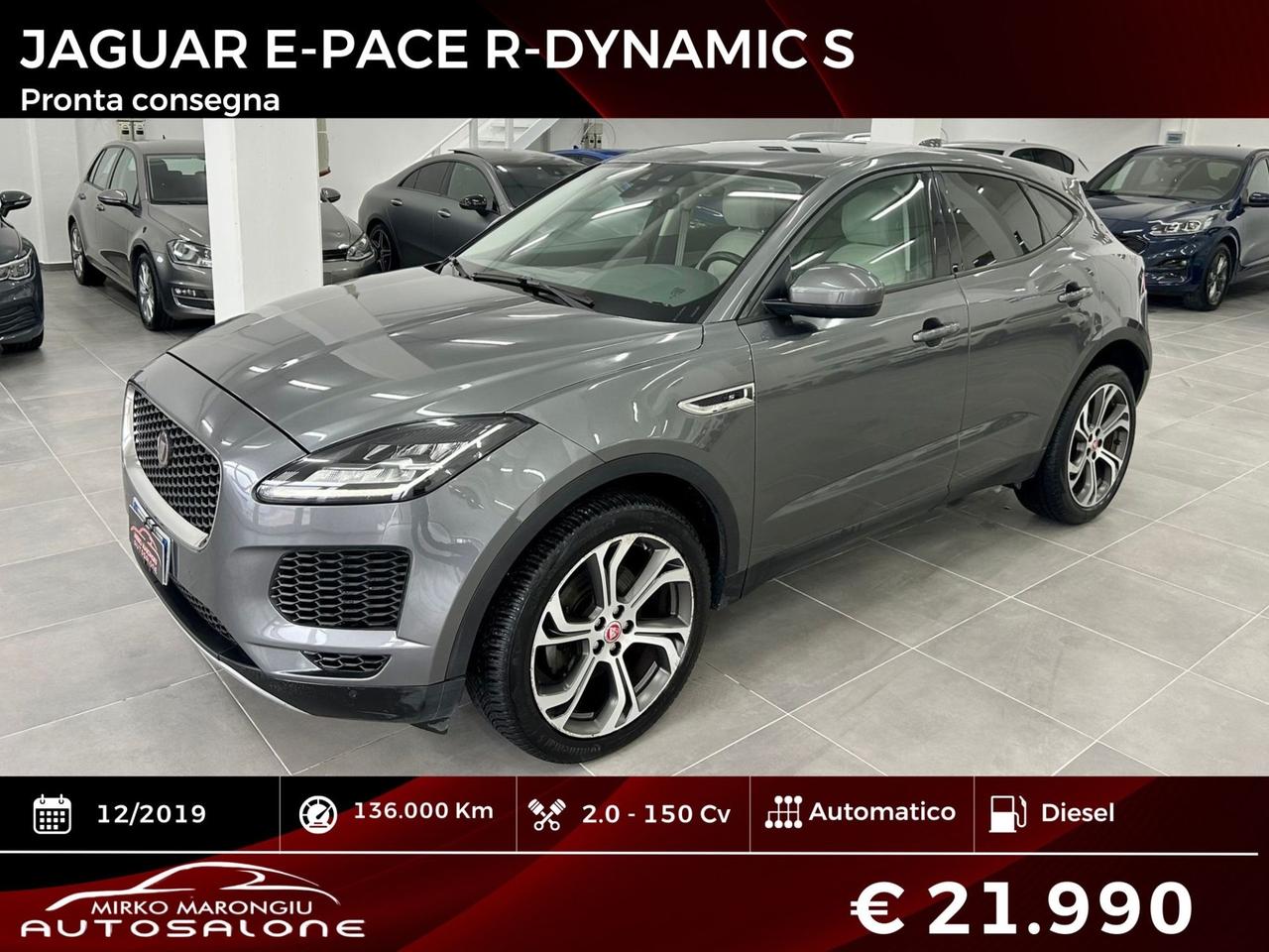 Jaguar E-Pace 2.0D 150 CV AWD R-Dynamic S FINANZIABILE