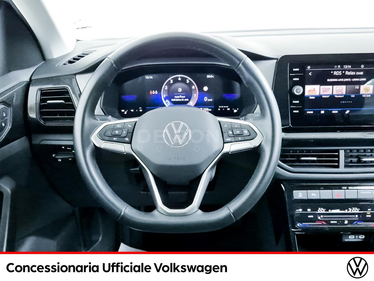 Volkswagen T-Cross 1.0 tsi life 95cv
