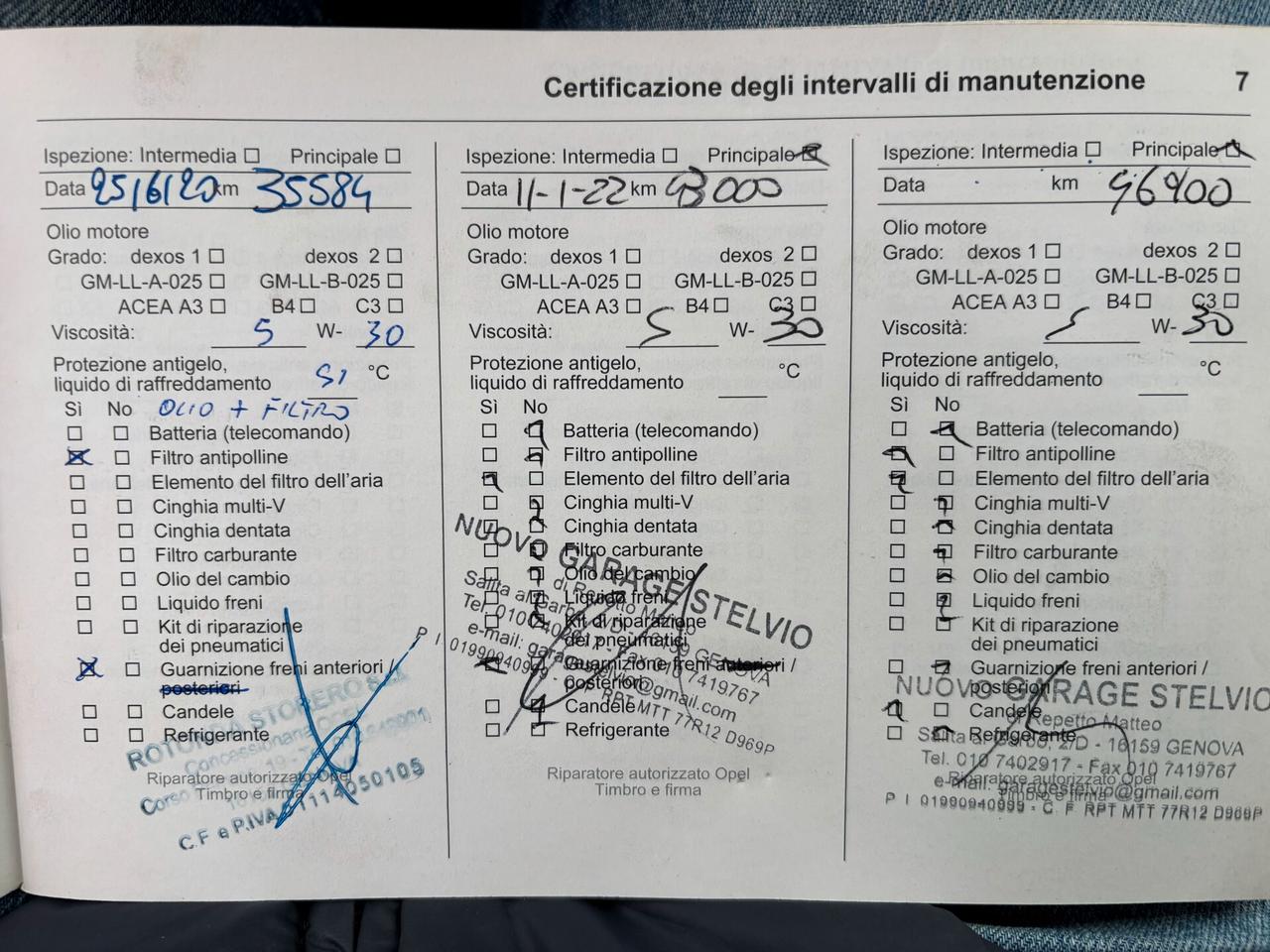 Opel Mokka 1.4 Turbo Ecotec 140CV 4x2 Cosmo TAGLIANDI OPEL