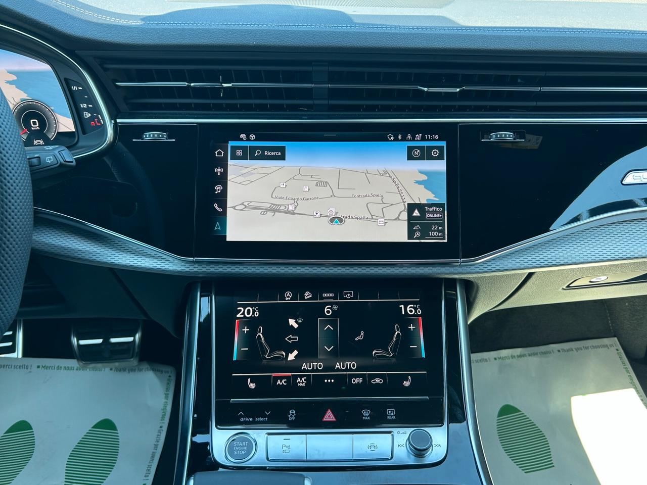 Audi Q8 3.0 tdi mhev S line edt quattro 286cv tiptronic KM0