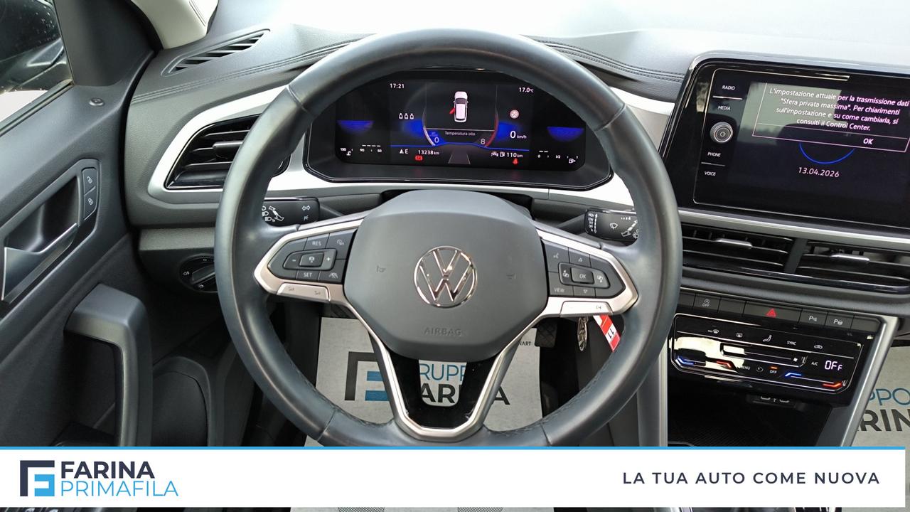 VOLKSWAGEN T-Roc I 2022 - T-Roc 1.0 tsi Style 110cv