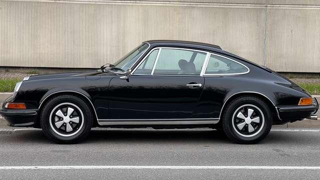 Porsche 911 2.4 S 1973 C07 targa FI nera matching int pepita