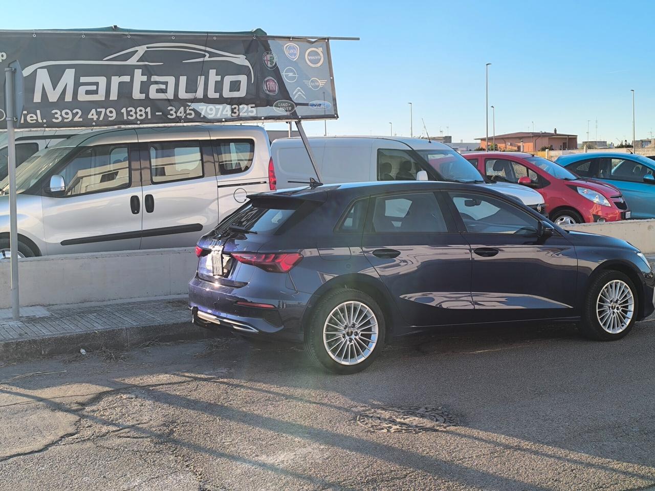 AUDI A3 2.0 TDI 116cv 05/2021 km49000 TAGLIANDI AUDI PELLE/NAV PLUS