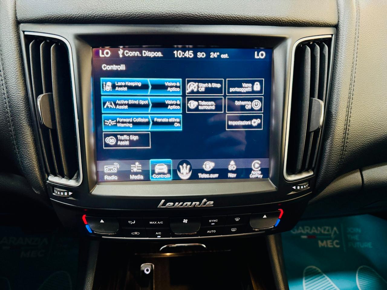 Maserati Levante V6 Diesel 275 CV Q4 Gransport CarPlay Cam360