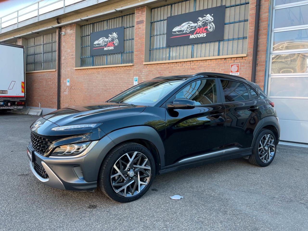 Hyundai Kona 1.6 HYBRID XLINE AUTOMATICA Safety Pack- TAGLIANDI UFFICIALI