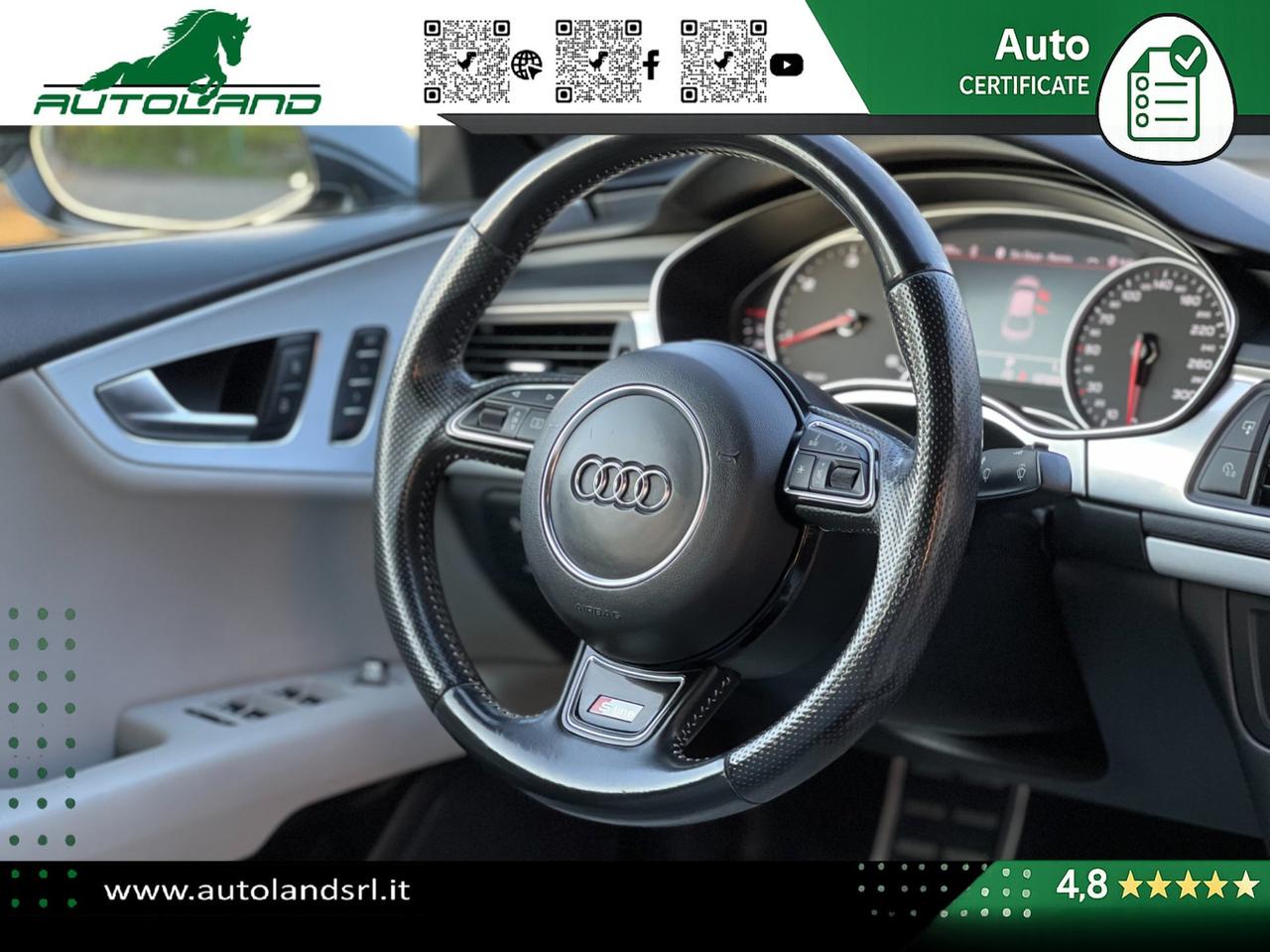 Audi A7 Sportback 3.0 tdi quattro 272cv S-Line ACC - 20" - Frecce Dinamiche