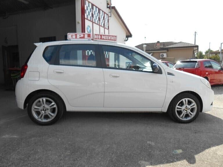 Chevrolet Aveo 1.2 5 porte GPL NO BLOCCHI TRAFFICO