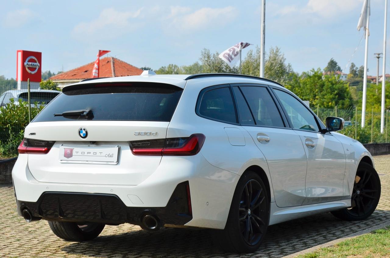 BMW 320d TOURING MILD HYBRID 48V XDRIVE MSPORT 190cv AUTO, IVA ESPOSTA, GARANZIA BMW 7/2027, PACK SERVICE 7/28, FULL LED, RETRO 360°, PERMUTE