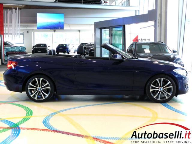 BMW 220 D CABRIO SPORT AUTOMATICA 190CV EURO 6B