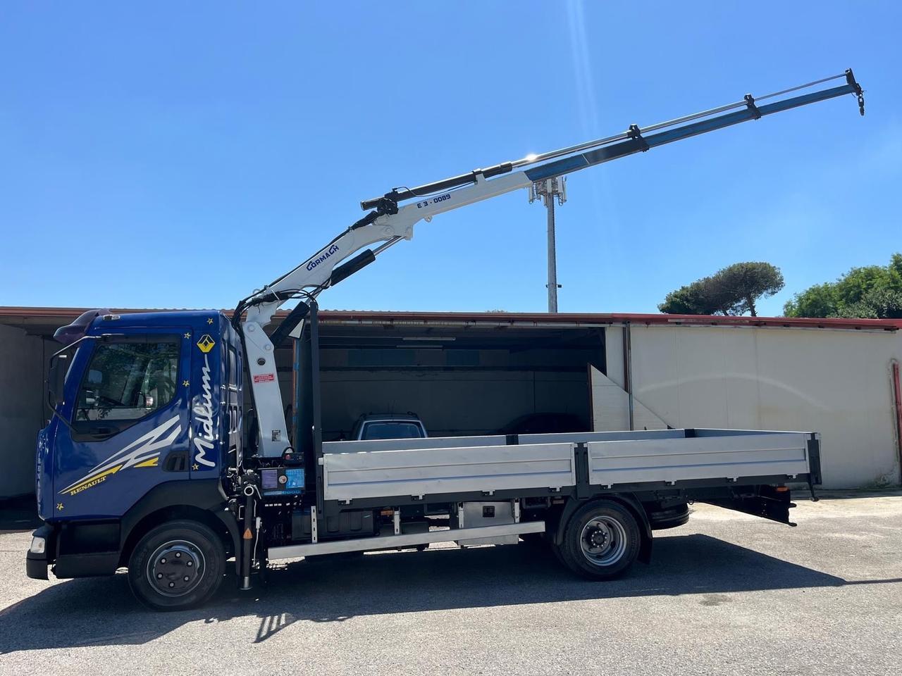 Renault midlum 100/220-6.2/214 cv-cass. Con gru -2003
