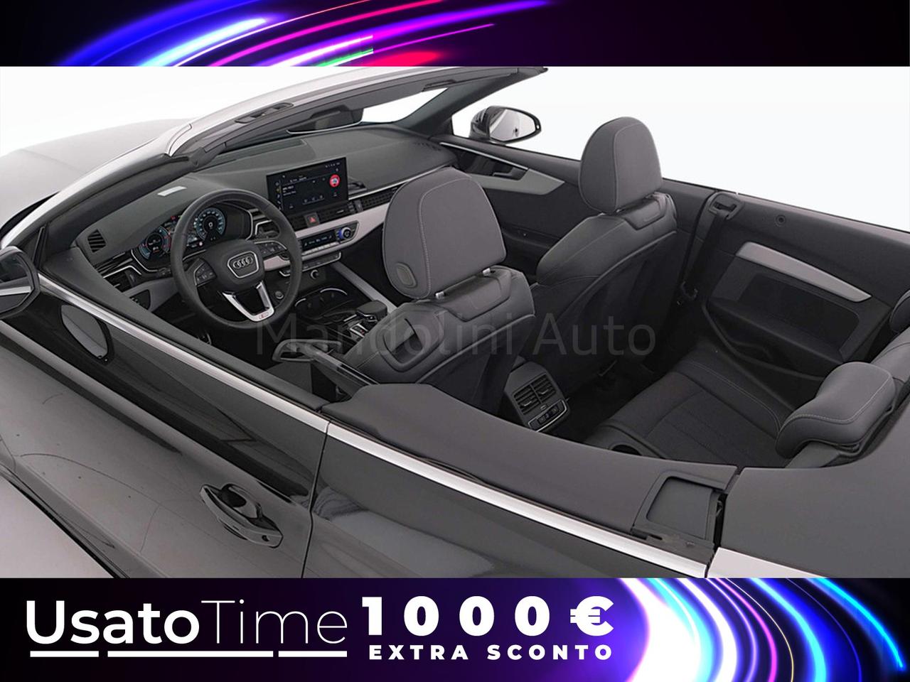 Audi A5 cabrio 40 2.0 tdi mhev 204cv s line edition quattro s tronic