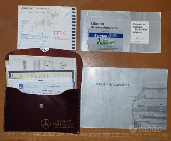 Mercedes-benz SL 300 300 sl book service unico proprietario