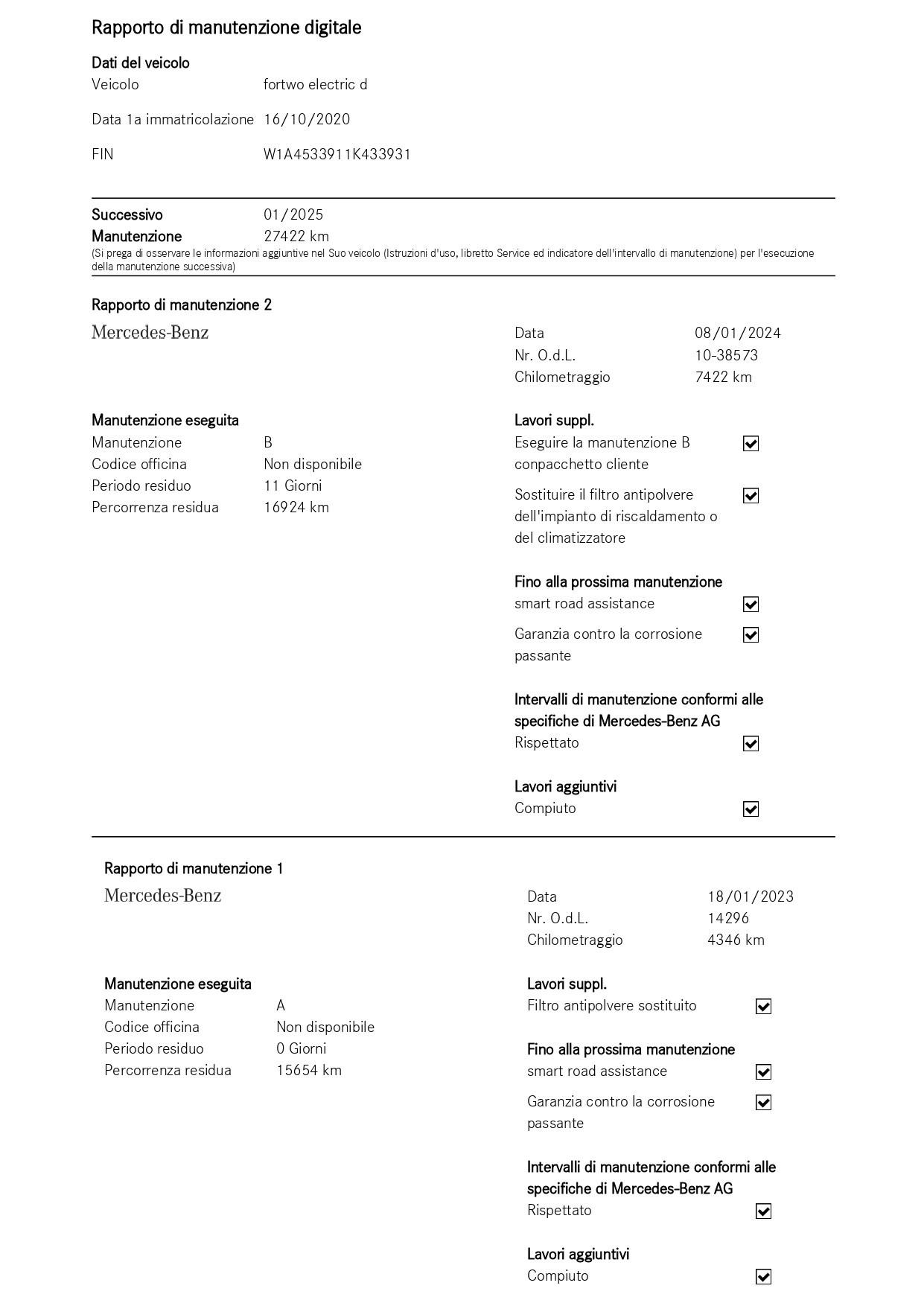 SMART Fortwo eq Pure 4,6kW SOLI 9.600 KM+NEOPATENTATI+BLUETOOTH