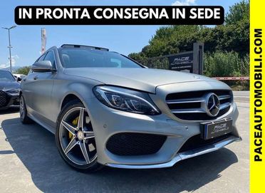 Mercedes-Benz C 220 D AMG PREMIUM NAVI HUD MAGNO GRAU KAMERA TETTO ACC