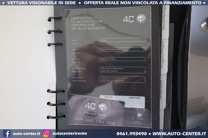 Alfa Romeo 4C 4C Coupe 1750 TBI GRIGIO BASALTO