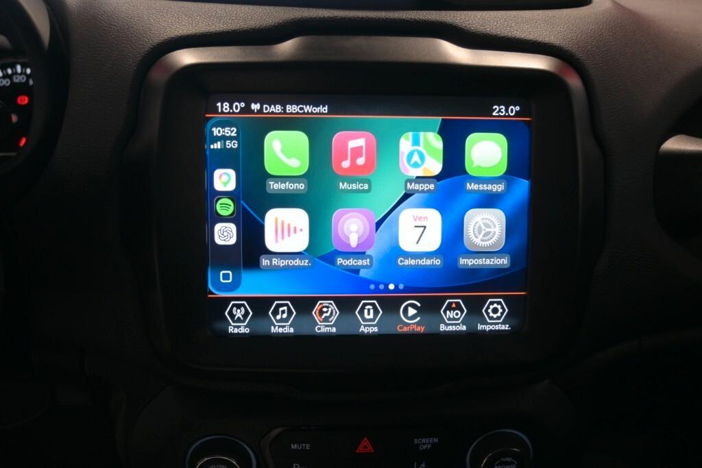 JEEP RENEGADE 1.6 M-JET 16V 130CV 6M. LIMITED ( ADAPTIVE CRUISE - MIRROR - SENSORI POST. - CERCHI 17 )