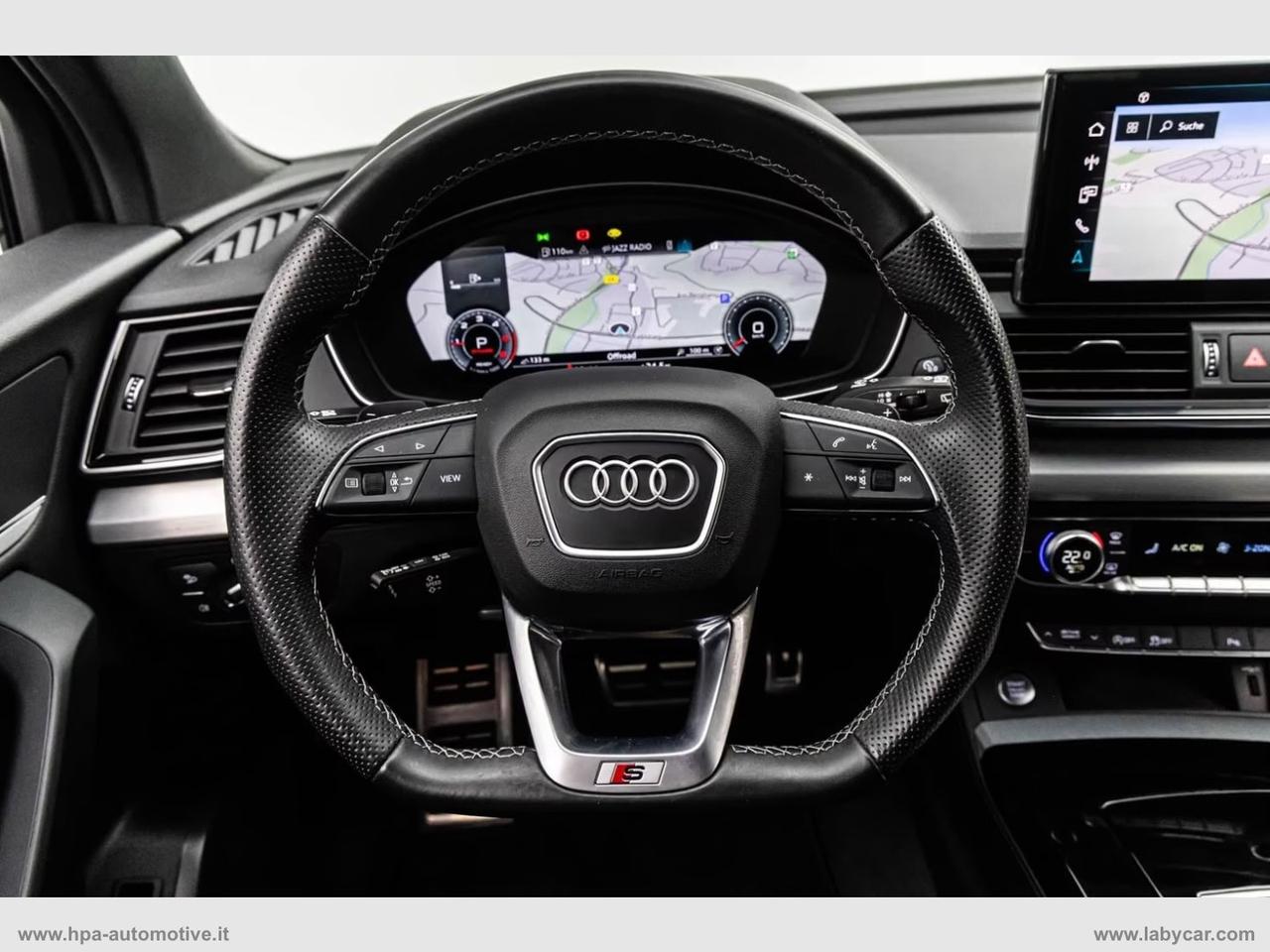 AUDI Q5 2.0TDI mild hybrid S-tronic S-line FULL LED PELLE NAVI BLACK EDITION CARPLAY