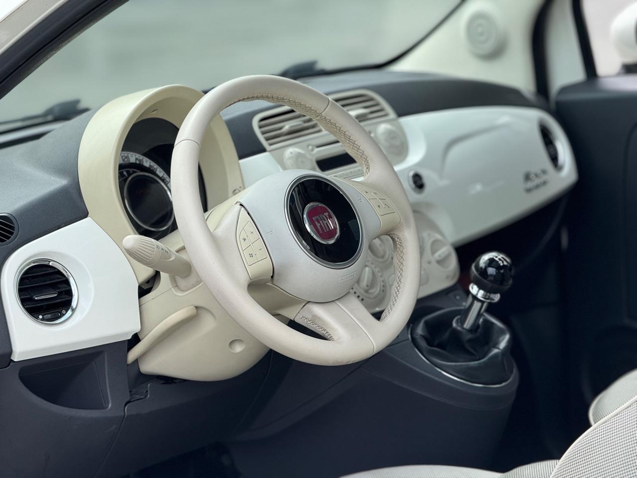 FIAT 500 1.2 BENZINA LOUNGE 69CV GARANZIA 12MESI