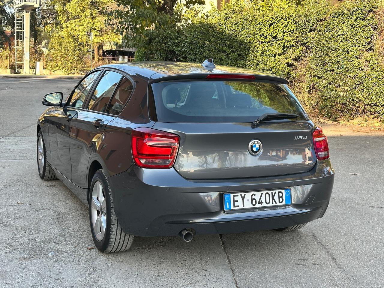 Bmw 118 118d 5p. Unique solo 130mila km originali