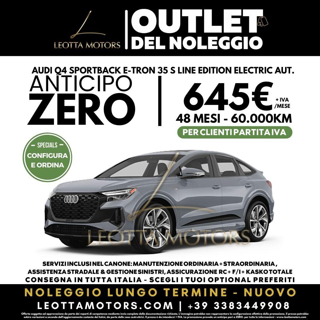 AUDI Q4 e-tron 35 S LINE EDITION ELECTRIC AUTOM.