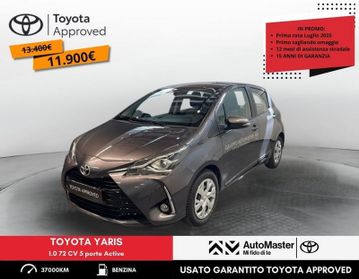 Toyota Yaris 1.0 72 CV 5 porte Active