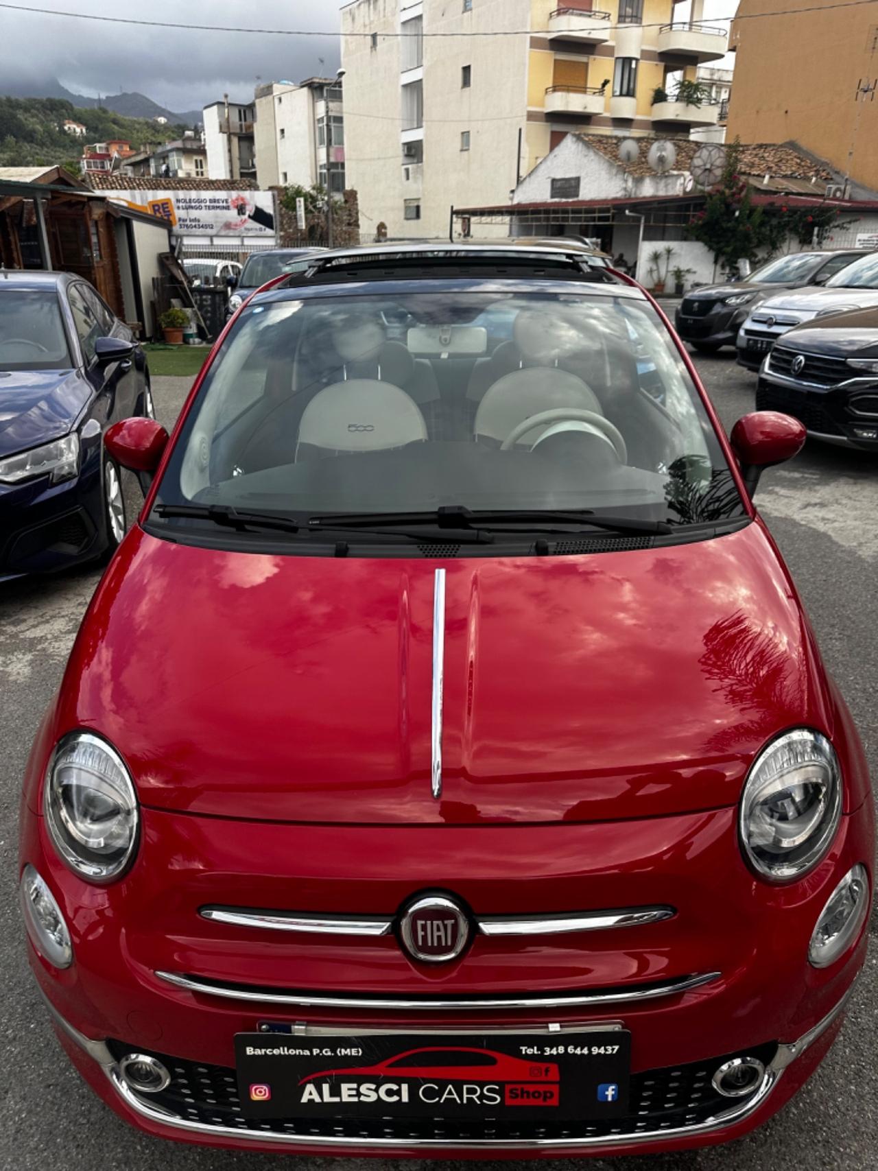 Fiat 500 1.2 Lounge tetto apribile