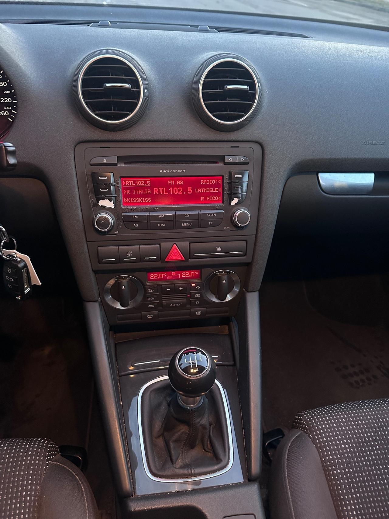 Audi A3 1.9 TDI F.AP. Ambition unico proprietario