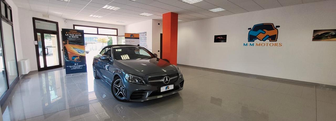 BELLISSIMA-IMPECCABILE-COME NUOVA-Mercedes-benz C 220 d Auto Cabrio Premium Plus.
