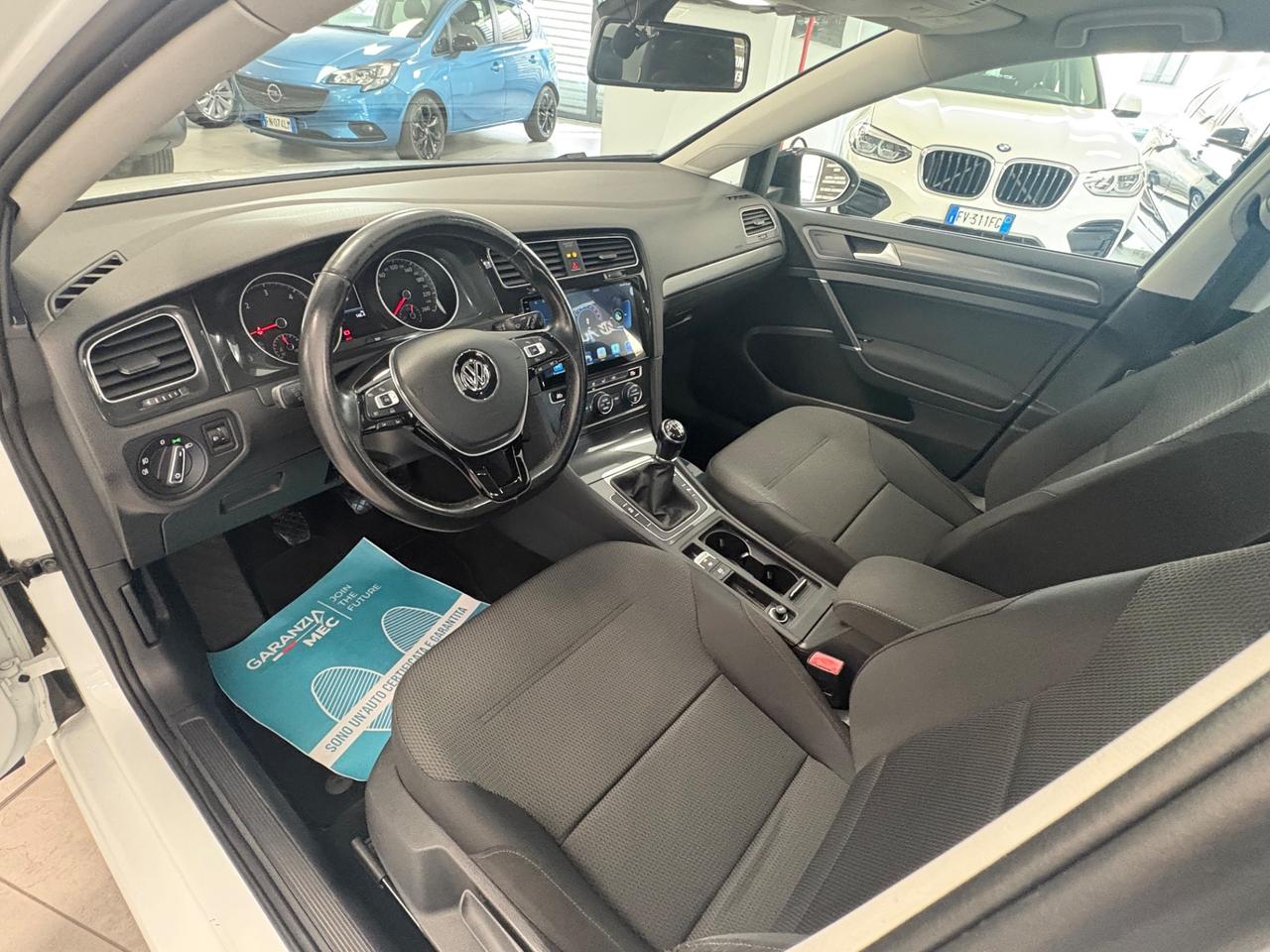 Volkswagen Golf 7+ 1.6 TDI 115 CV 2017 km 137000
