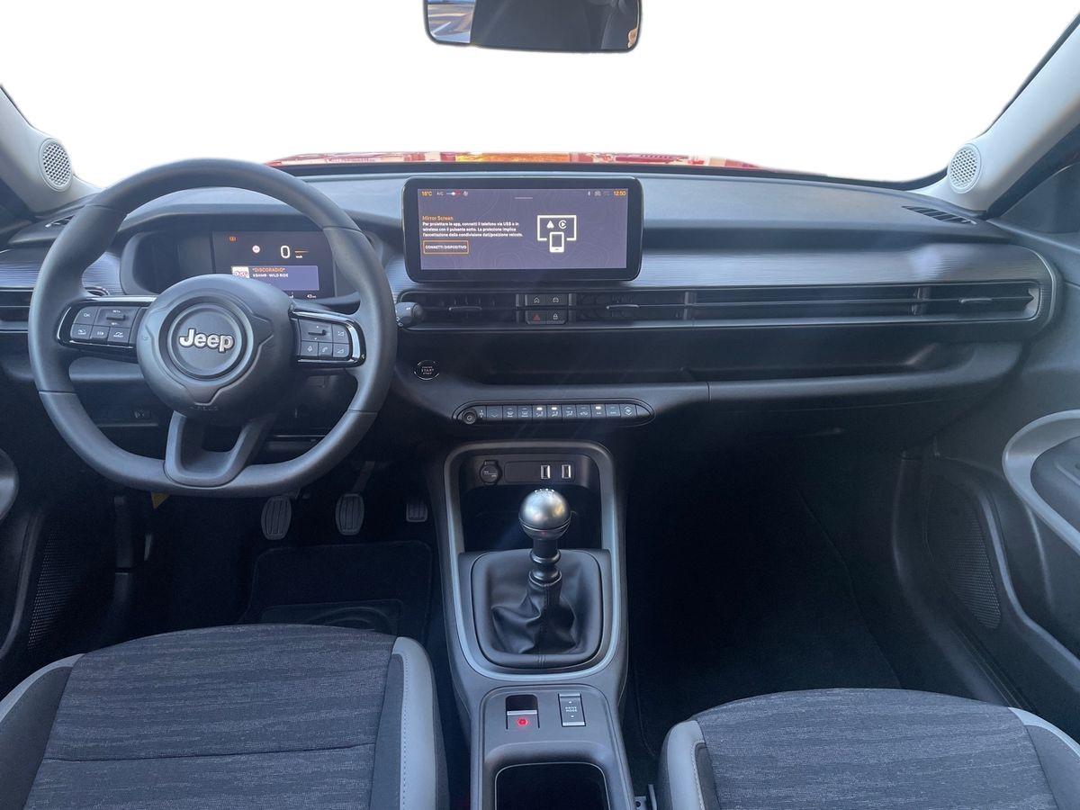 JEEP Avenger Benzina Avenger Longitude 1.2 100cv