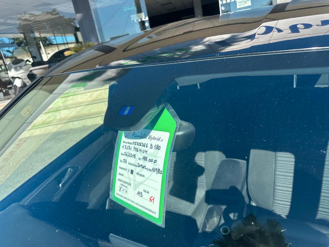 Mercedes-benz B 180 CDI Premium NEOPATENTATI