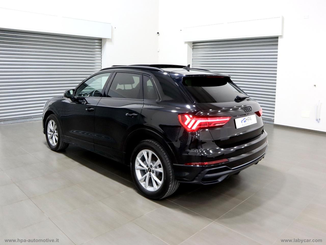 AUDI Q3 2.0TDI S-line NAVI TETTO LED CAMERA 360 PELLE