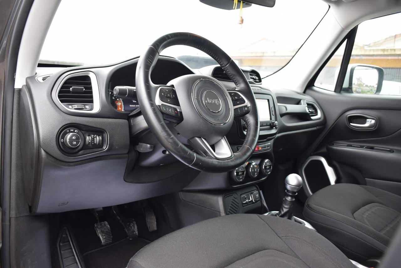 Jeep Renegade 1.6Mjt 120CV Limited NAVI ADAS SENSORI CRUISE BT OK NEOPATENTATI