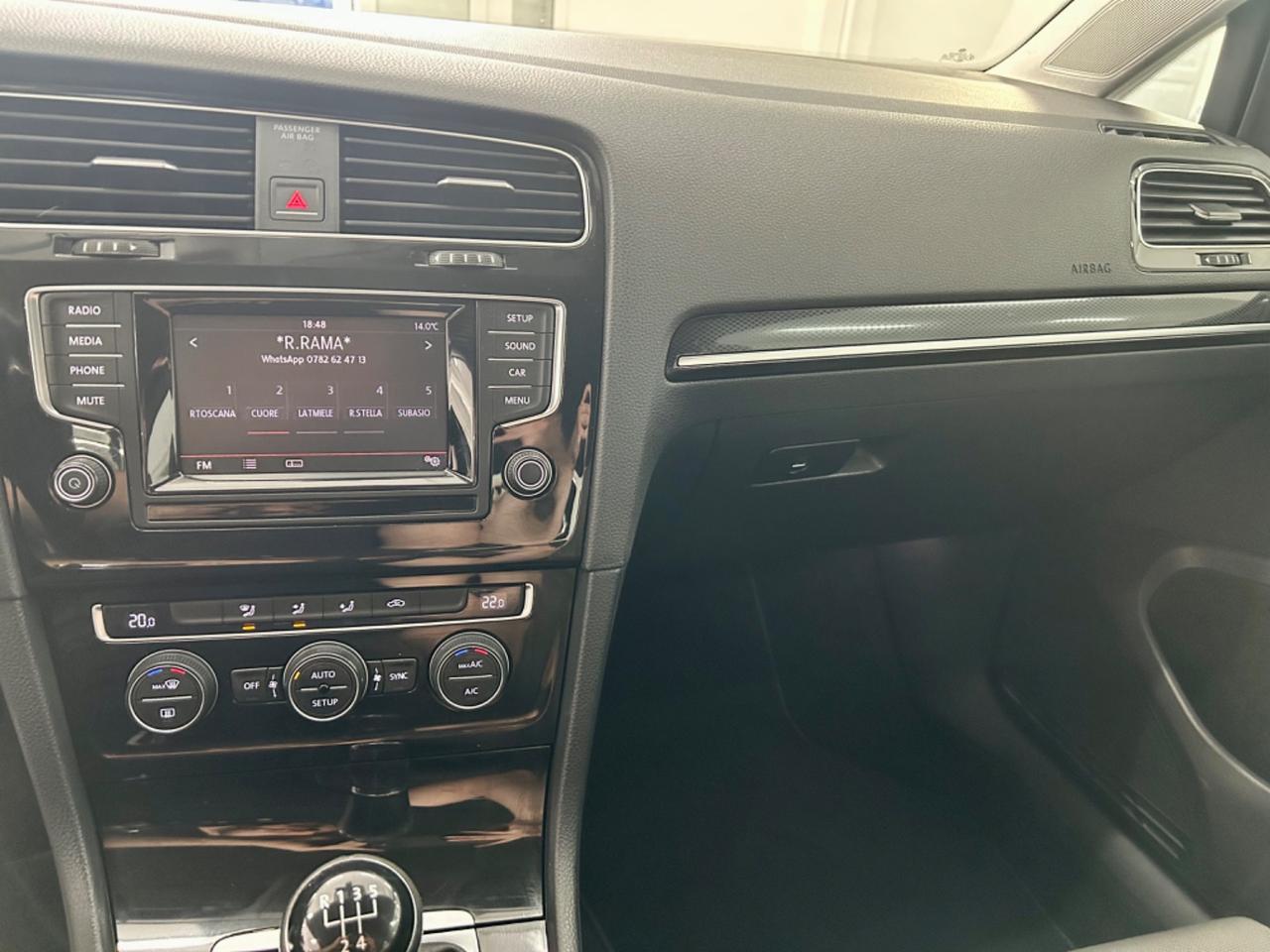 VW GOLF 7 1.6 TDI 5p. Highline FINANZIABILE