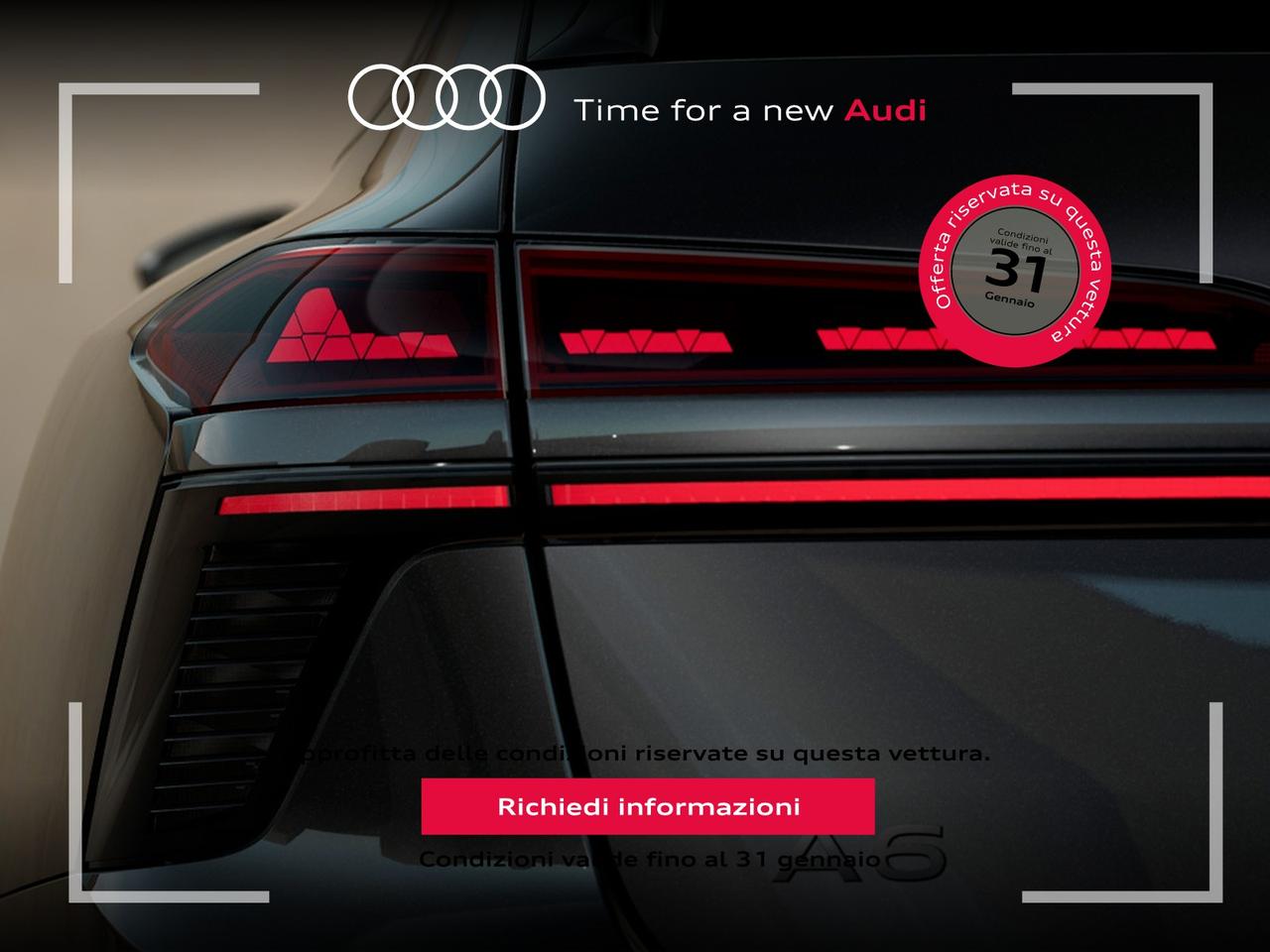 Audi A6 avant 2.0 tdi mhev + s line edition quattro 204cv s-tronic