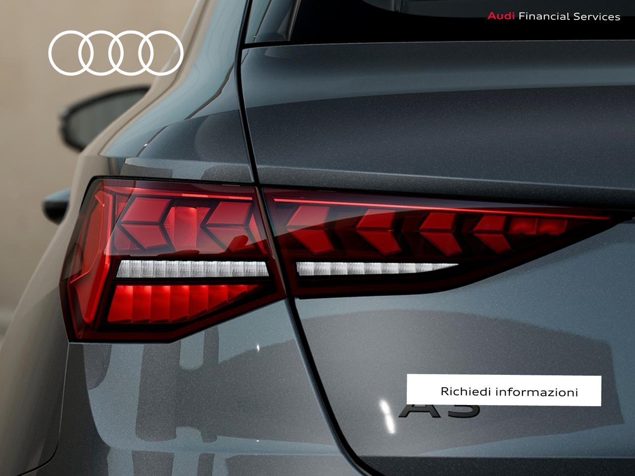 Audi A3 sportback 1.5 tfsi mhev s line edition 150cv s-tronic