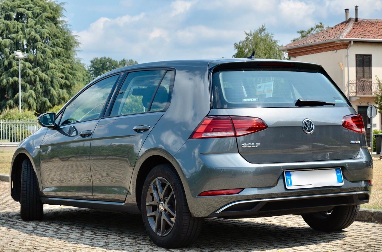 VOLKSWAGEN GOLF 5p 1.5 TGI BUSINESS 130cv, UNICOUTILIZZATORE, UFF ITALIANA, EURO 6D, APPLE ANDROID, PERMUTE
