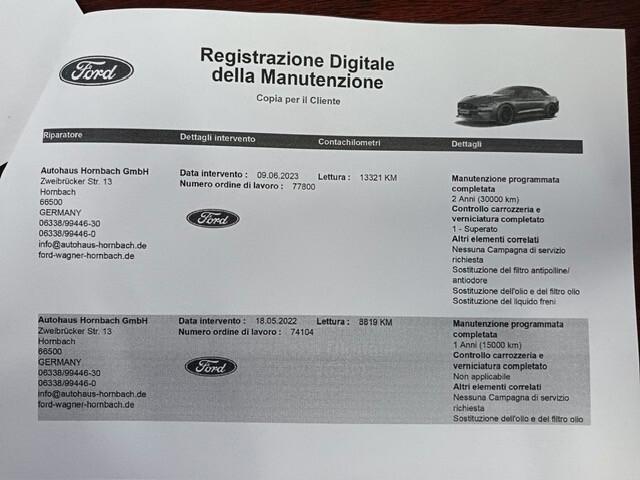 Ford Mustang Convertible 5.0 V8 aut. GT *28.400 KM*