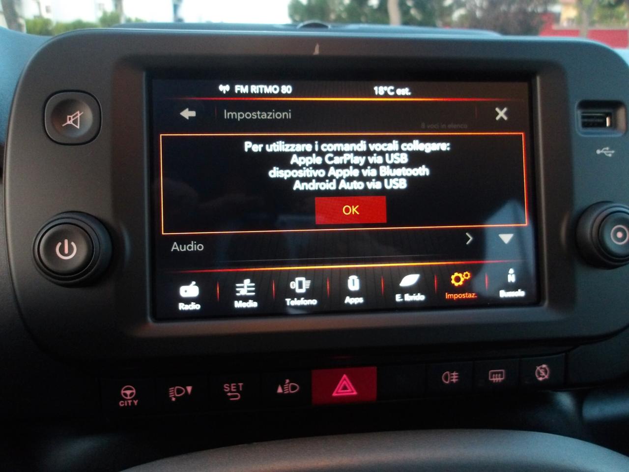 FIAT PANDA 1.0 HYBRID-KM 16.000-2022-PREZZO PROMO!