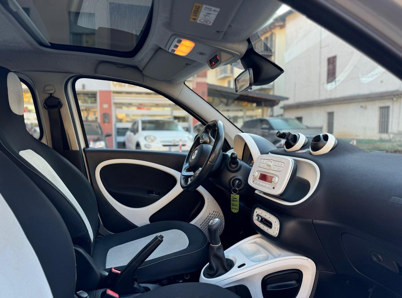 Smart ForFour 70 1.0 - 5 PORTE - NEOPATENTATI - TETTO PANORAMICO