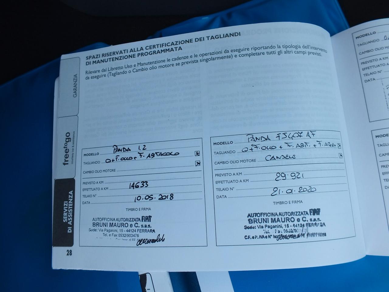 FIAT PANDA 1.2 70 CV EASY